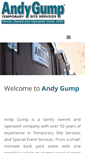 Mobile Screenshot of andygump.com